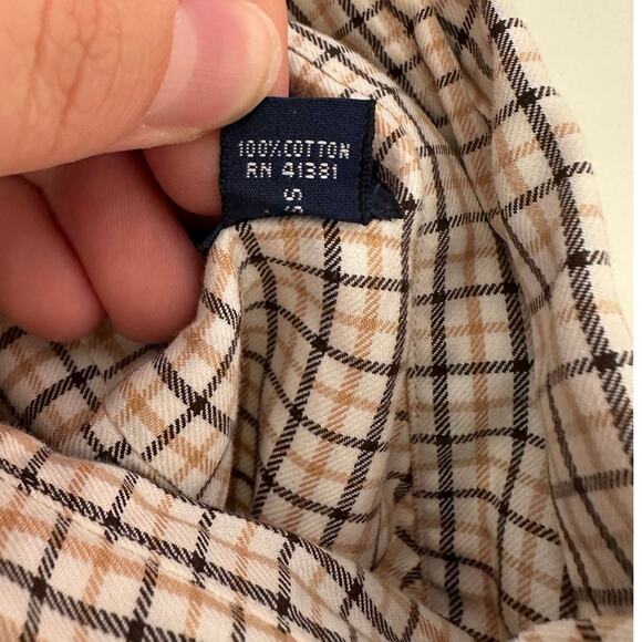 Ralph Lauren Golf Men Checkered Long Sleeve Button Down Shirt Size L Classic Fit - Picture 5 of 10